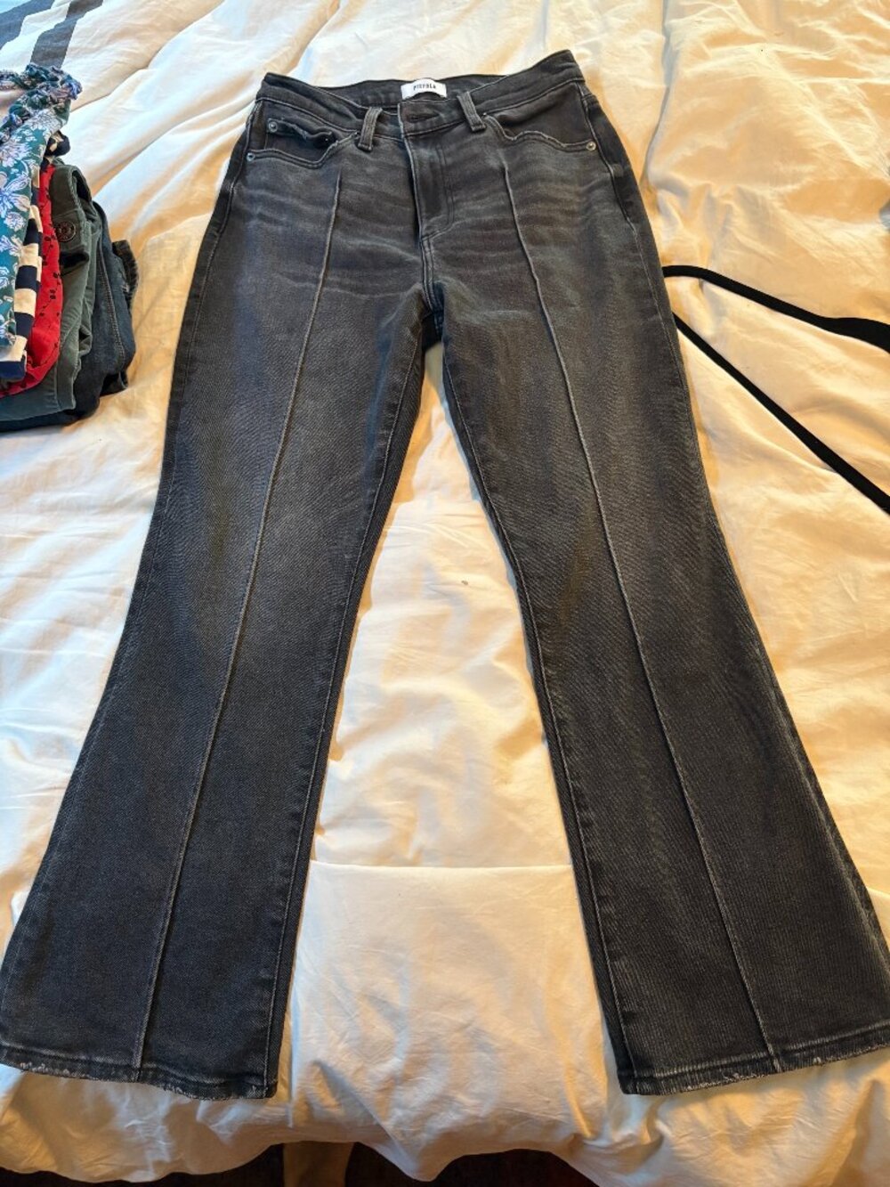 Pistola washed black jeans